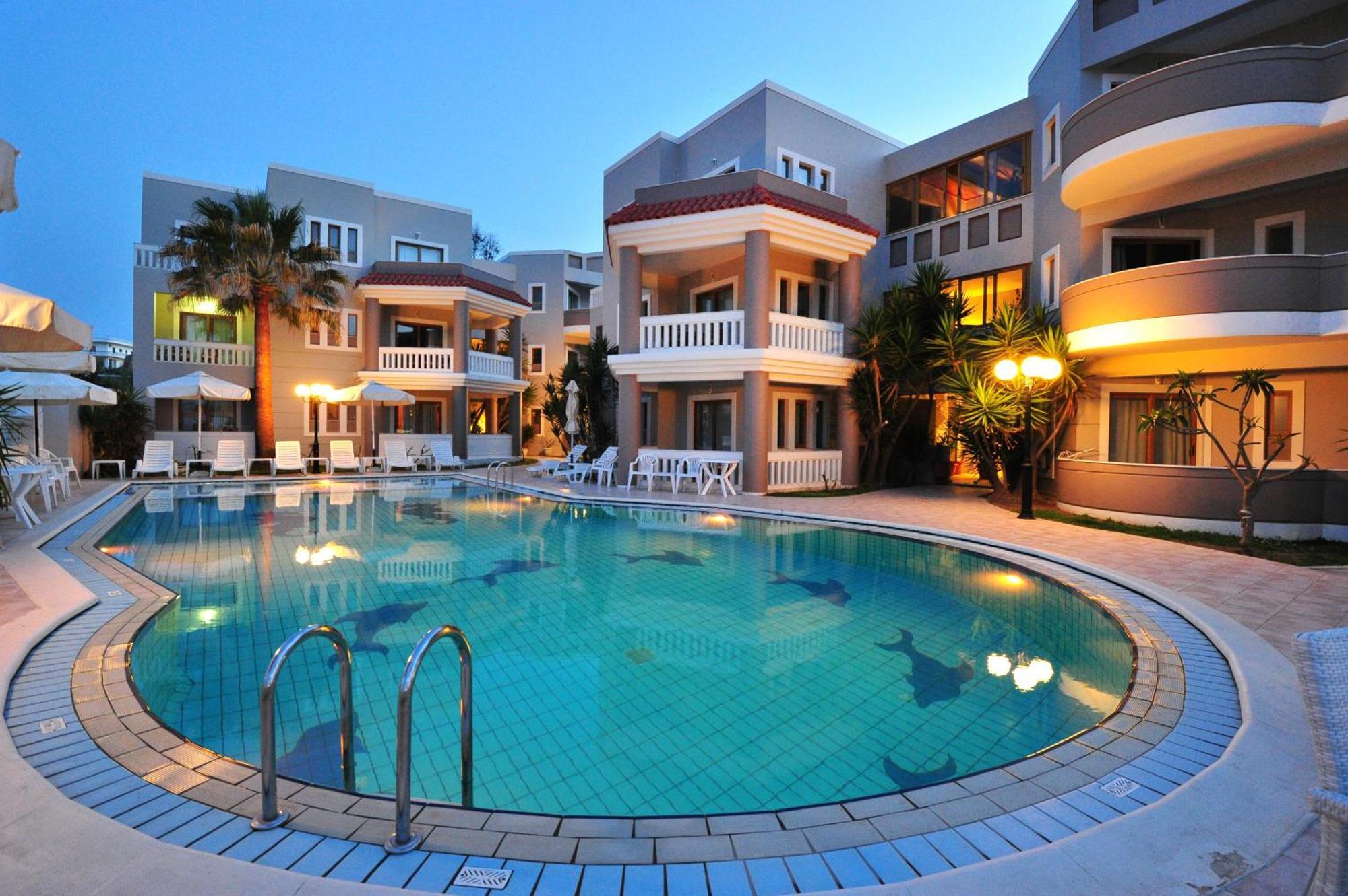 Stavroula Hotel Palace Киссамос Экстерьер фото